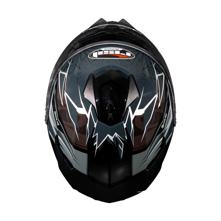 หมวกกันน็อค Real Helmet Hurricane-Impact 2   เงิน