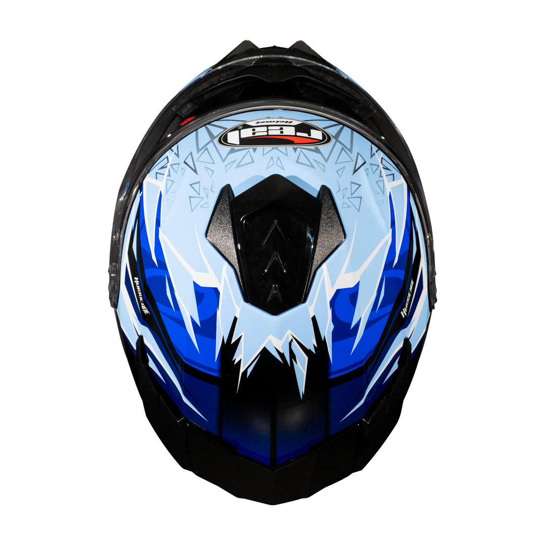 หมวกกันน็อค Real Helmet Hurricane-Impact 2   ฟ้า