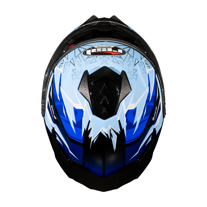 หมวกกันน็อค Real Helmet Hurricane-Impact 2   ฟ้า