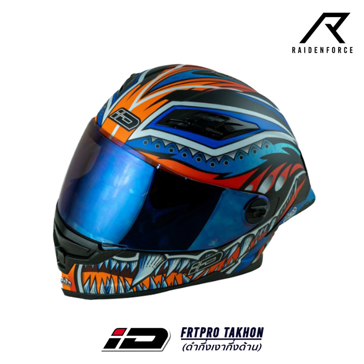 Helmet ID HELMET FRTPRO TAKHON, semi-glossy, semi-matte black