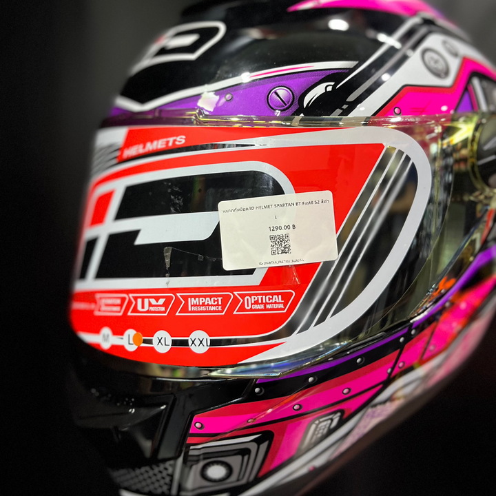 Helmet ID HELMET SPARTAN BT Fast8 S2 black