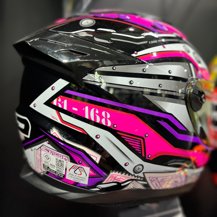 Helmet ID HELMET SPARTAN BT Fast8 S2 black
