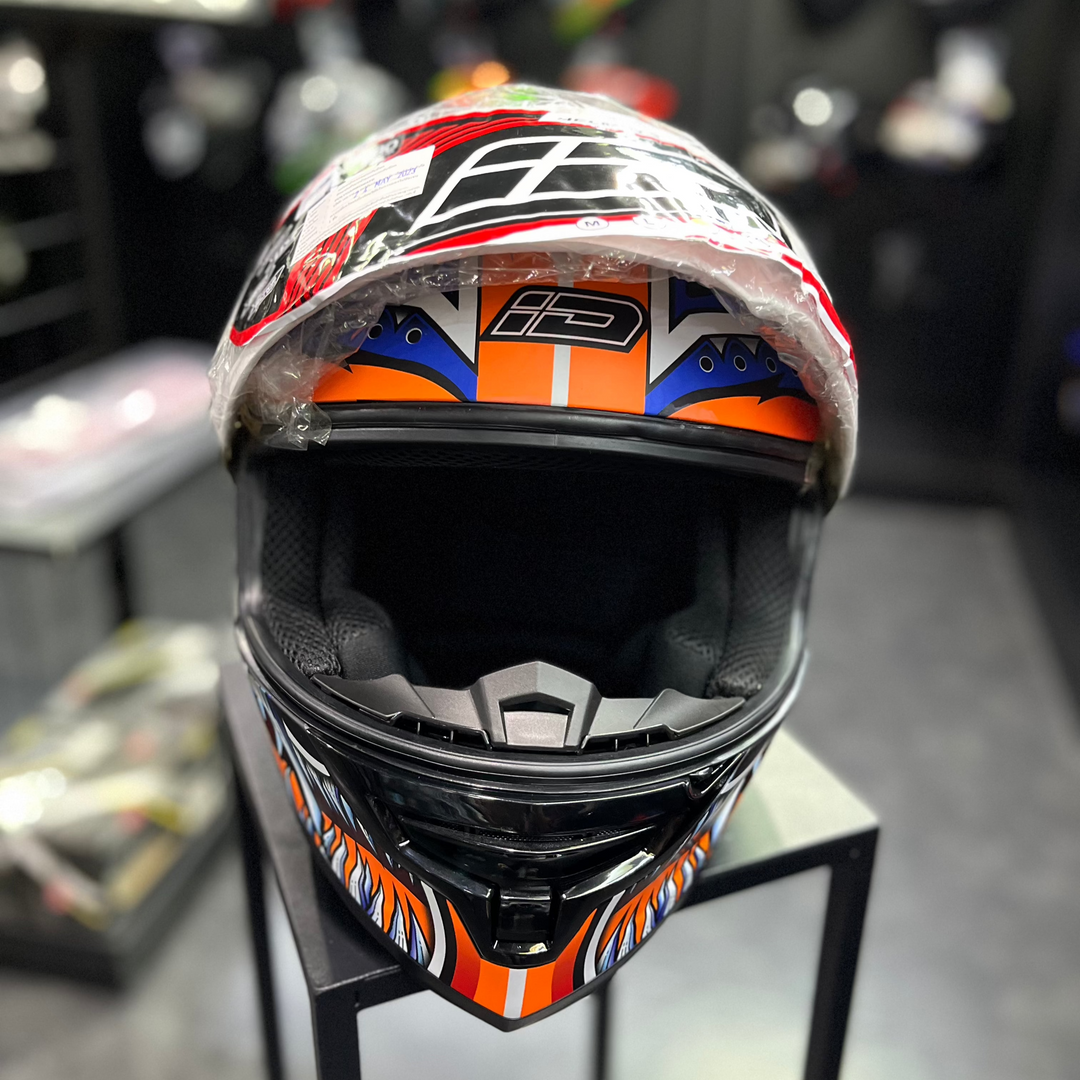 Helmet ID HELMET FRTPRO TAKHON, semi-glossy, semi-matte black