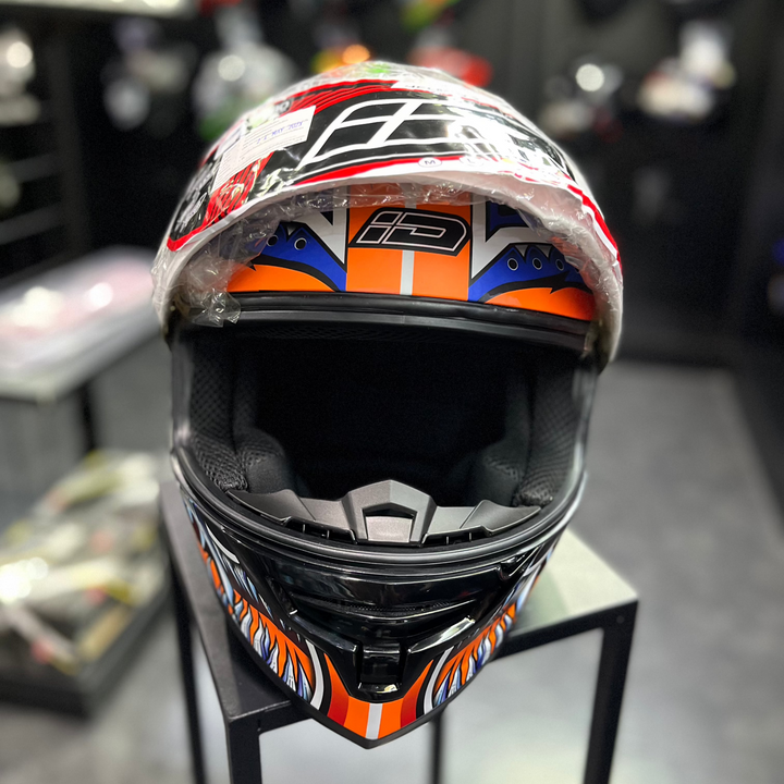 Helmet ID HELMET FRTPRO TAKHON, semi-glossy, semi-matte black
