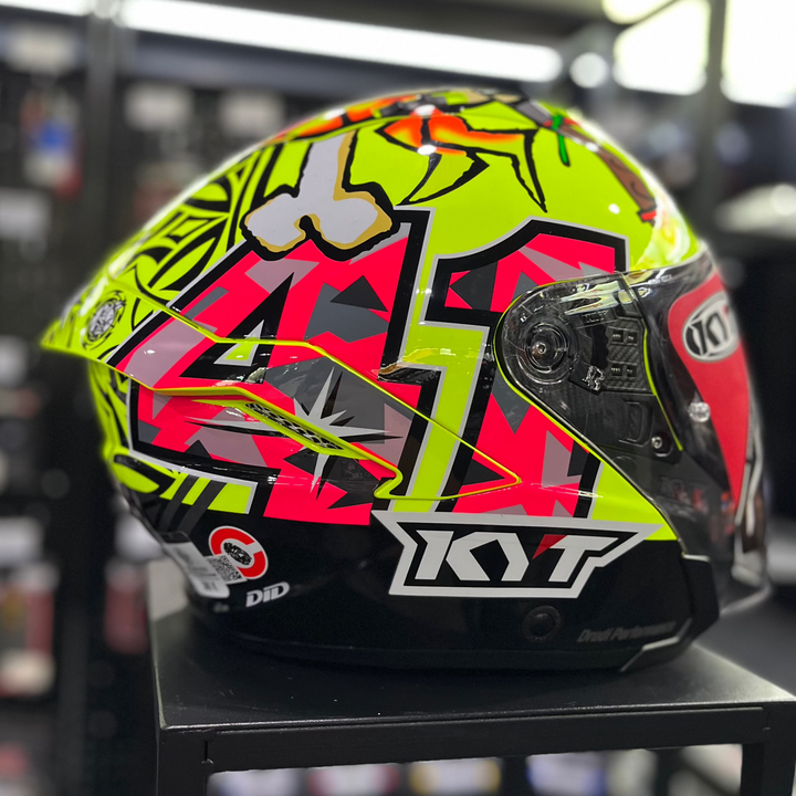 Helmet KYT NF-J Espargaro Misano 2018 Replica