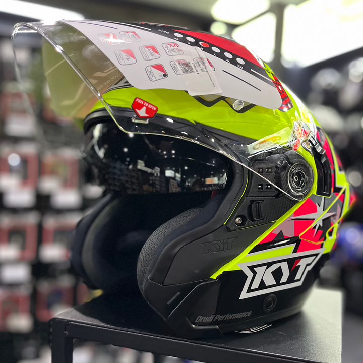 Helmet KYT NF-J Espargaro Misano 2018 Replica