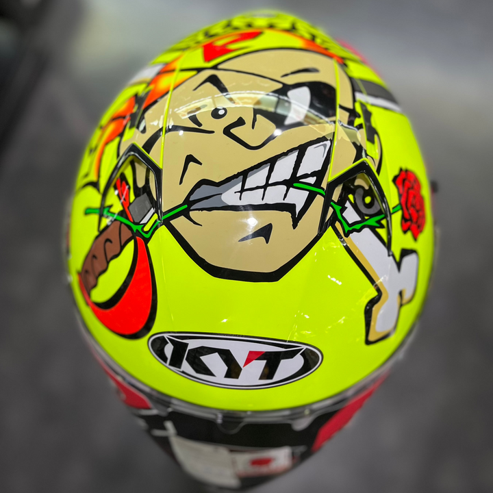 Helmet KYT NF-J Espargaro Misano 2018 Replica