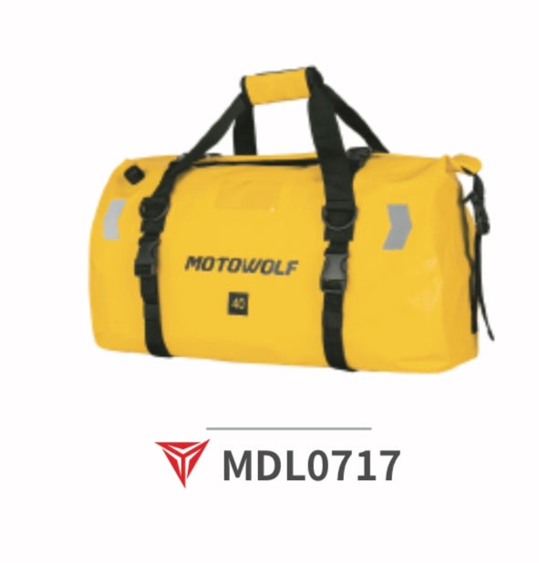 MOTOWOLF rear bag, model 0717, yellow