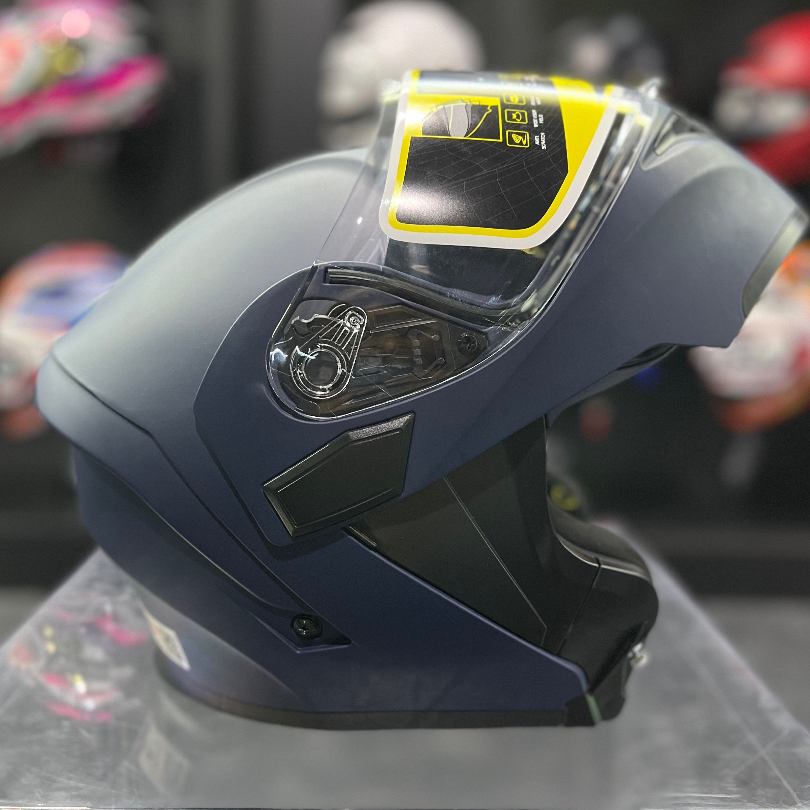 SOMAN Flip-up Helmet - SM955, Matte Blue – RAIDENFORCE ONLINE&E-COM