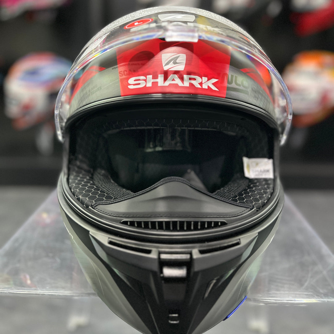 SHARK SPARTAN GT ELEGAN MAT EXPORT HE7054 KAR Helmet