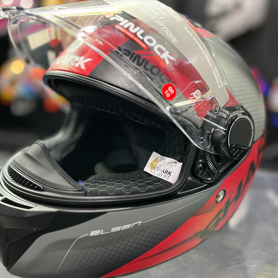 SHARK SPARTAN GT ELEGAN MAT EXPORT HE7054 KAR Helmet