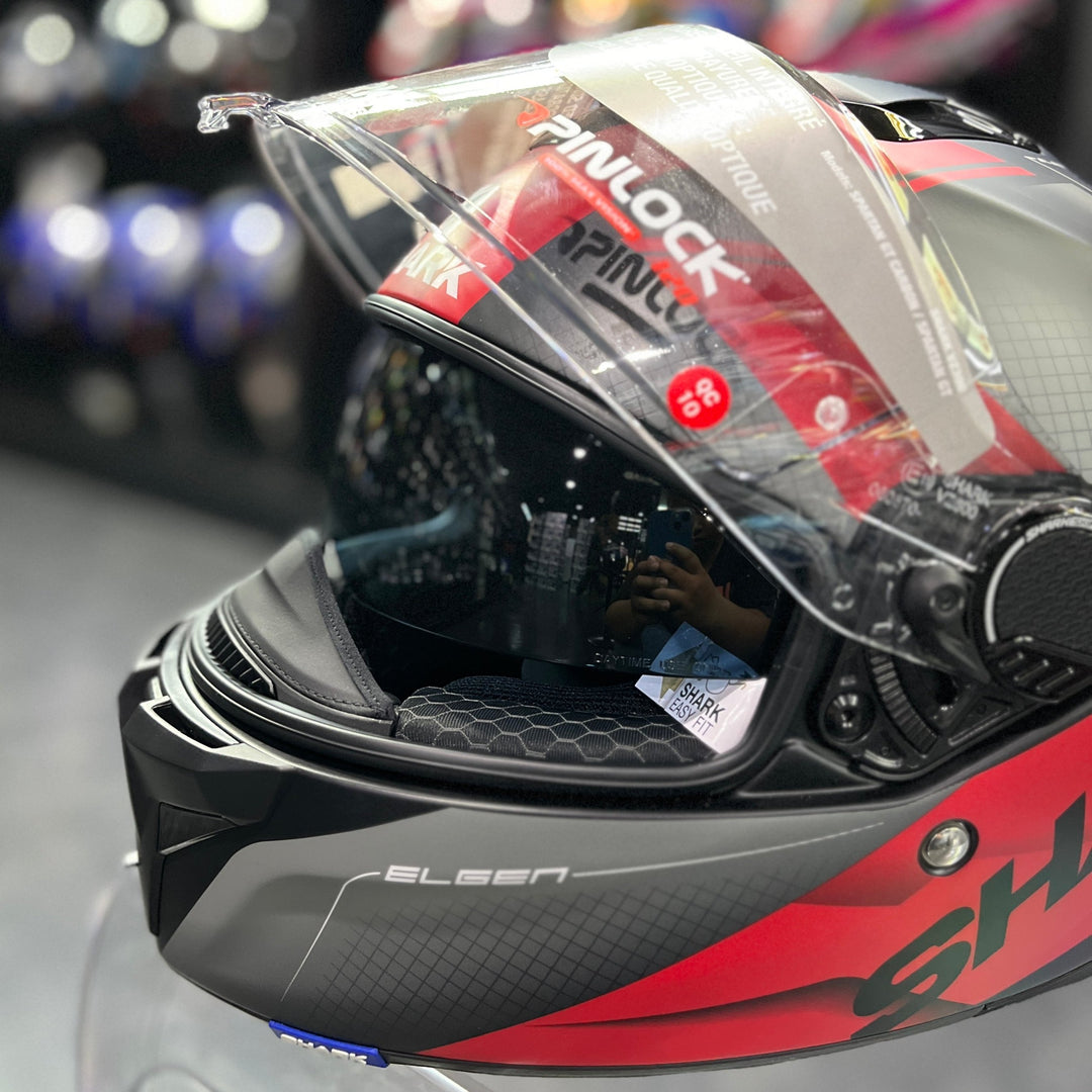 SHARK SPARTAN GT ELEGAN MAT EXPORT HE7054 KAR Helmet