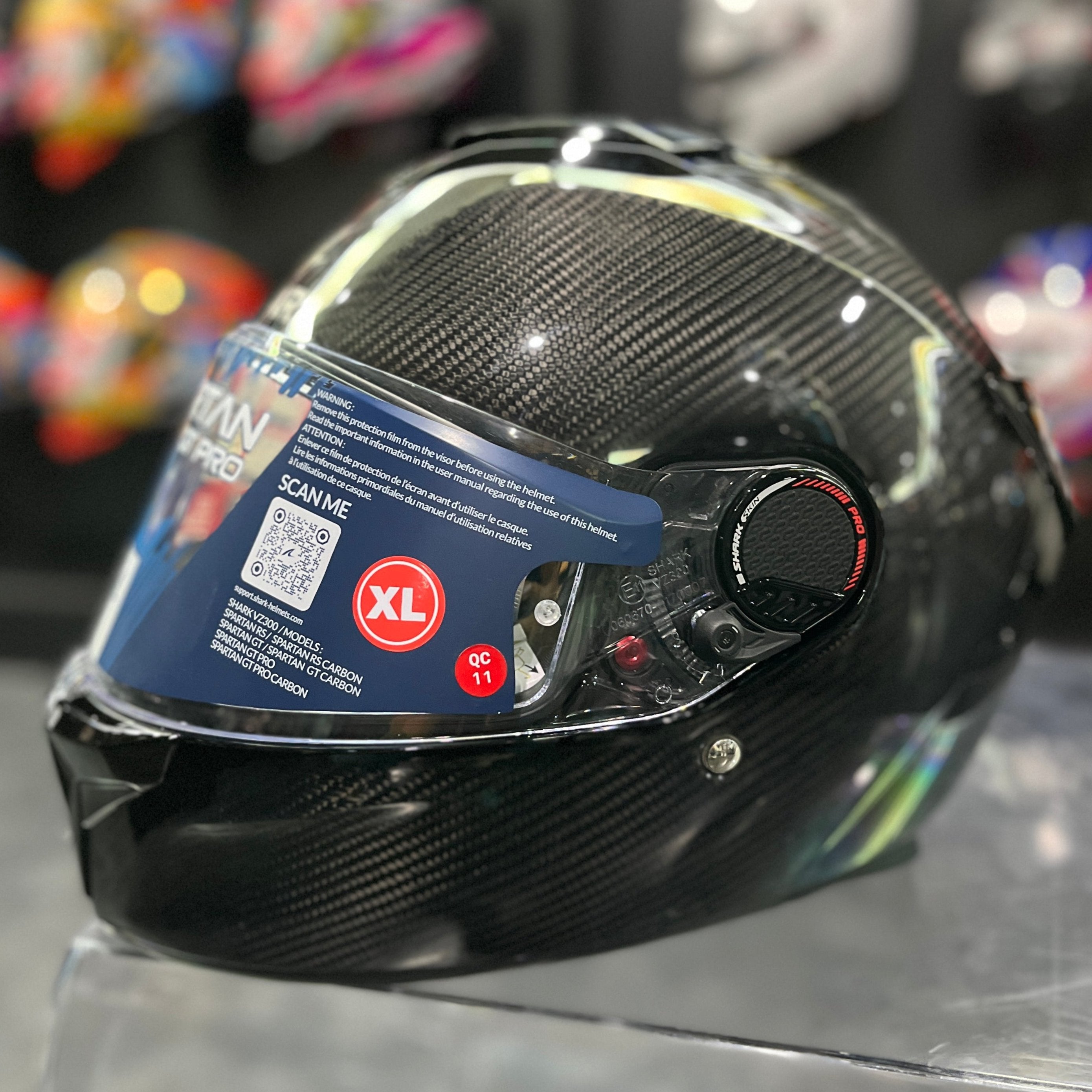 SHARK SPARTAN GT PRO CARBON SKIN HE1350 Helmet – RAIDENFORCE