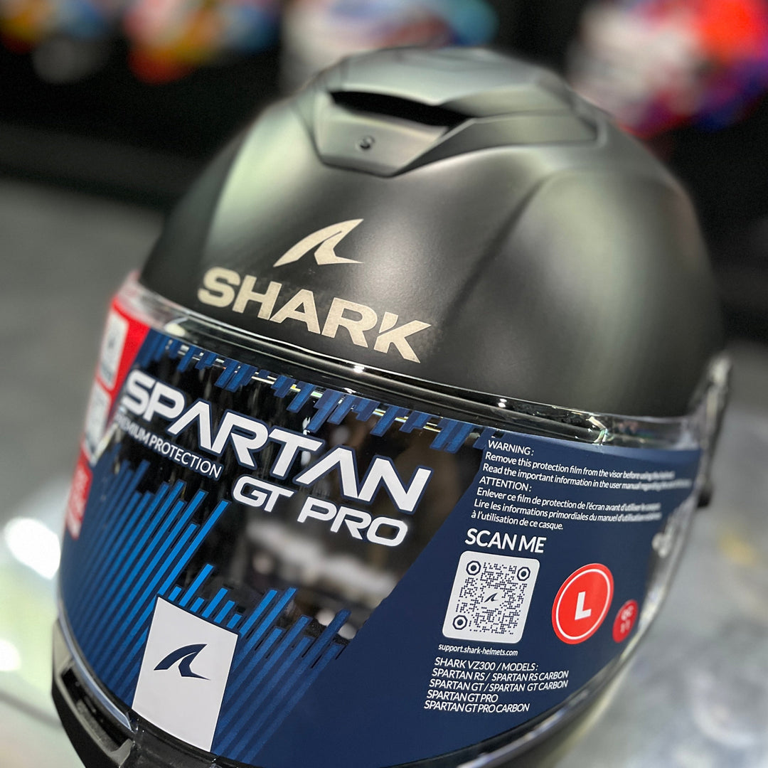 SHARK RIDILL BLANK MATTE helmet, matte black