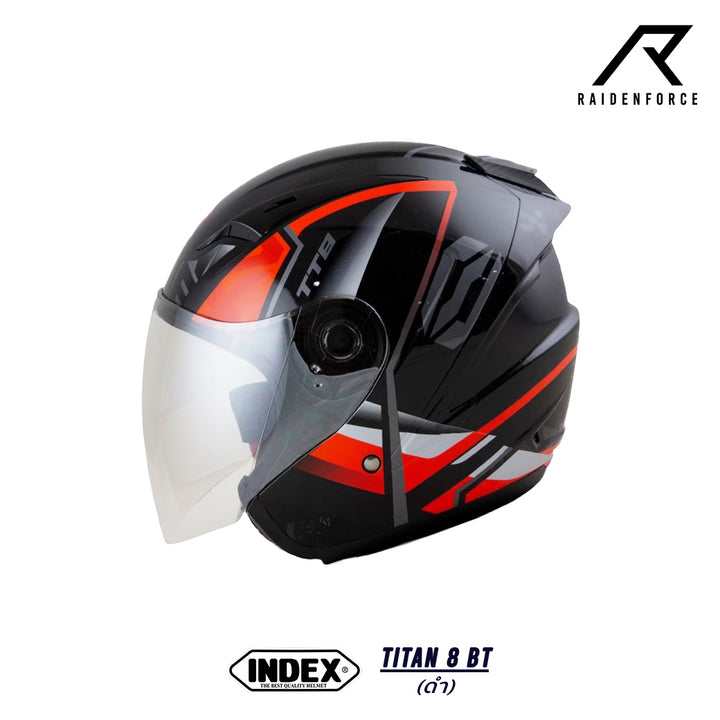 INDEX Titan 8 BT helmet, black