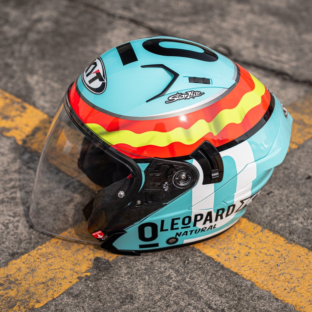 Helmet KYT NF-J Jaume Masia Leopard Replica – RAIDENFORCE ONLINE&E-COM