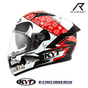 หมวกกันน็อค KYT NF-R Pirate Corsair Replica