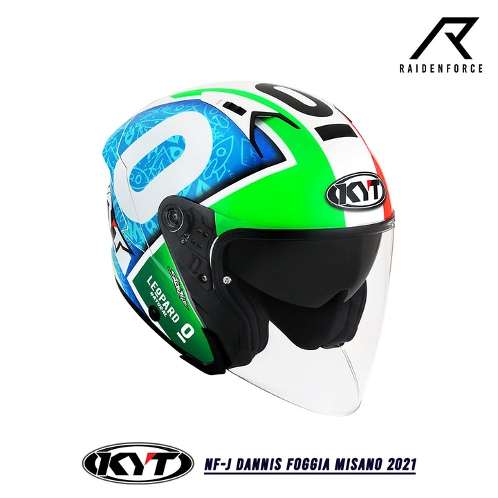 Helmet KYT NF-J Dannis Foggia Misano 2021