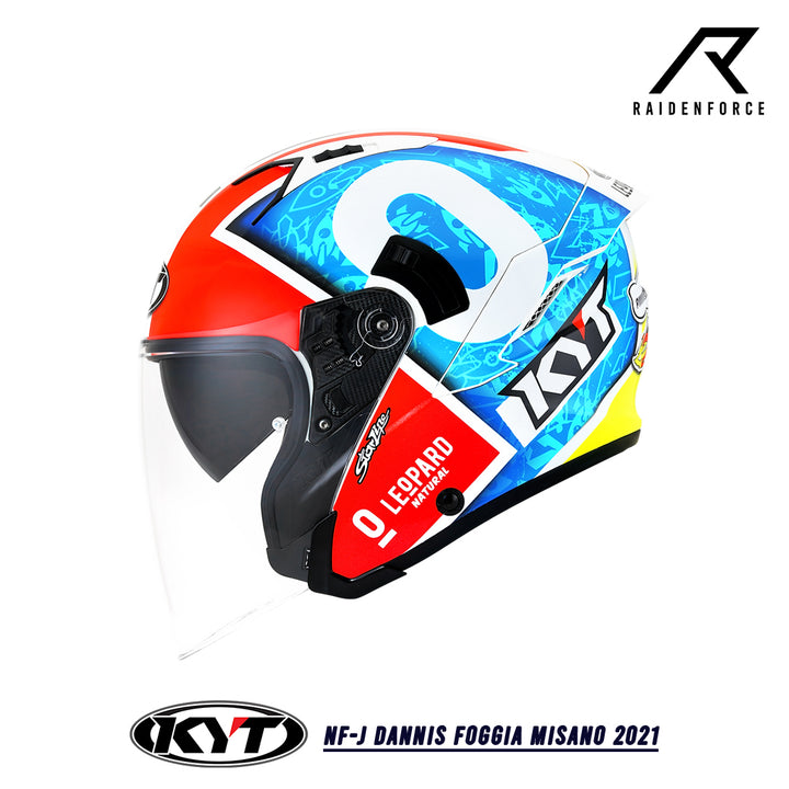 Helmet KYT NF-J Dannis Foggia Misano 2021