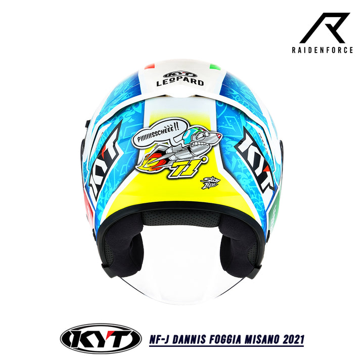 Helmet KYT NF-J Dannis Foggia Misano 2021