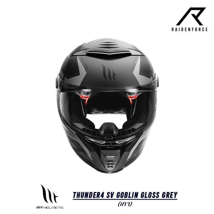 MT Thunder4 SV Goblin Gloss Grey Helmet