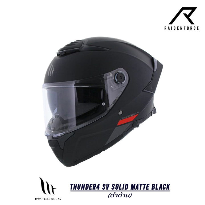 MT Thunder4 SV Helmet Solid matte black matte black