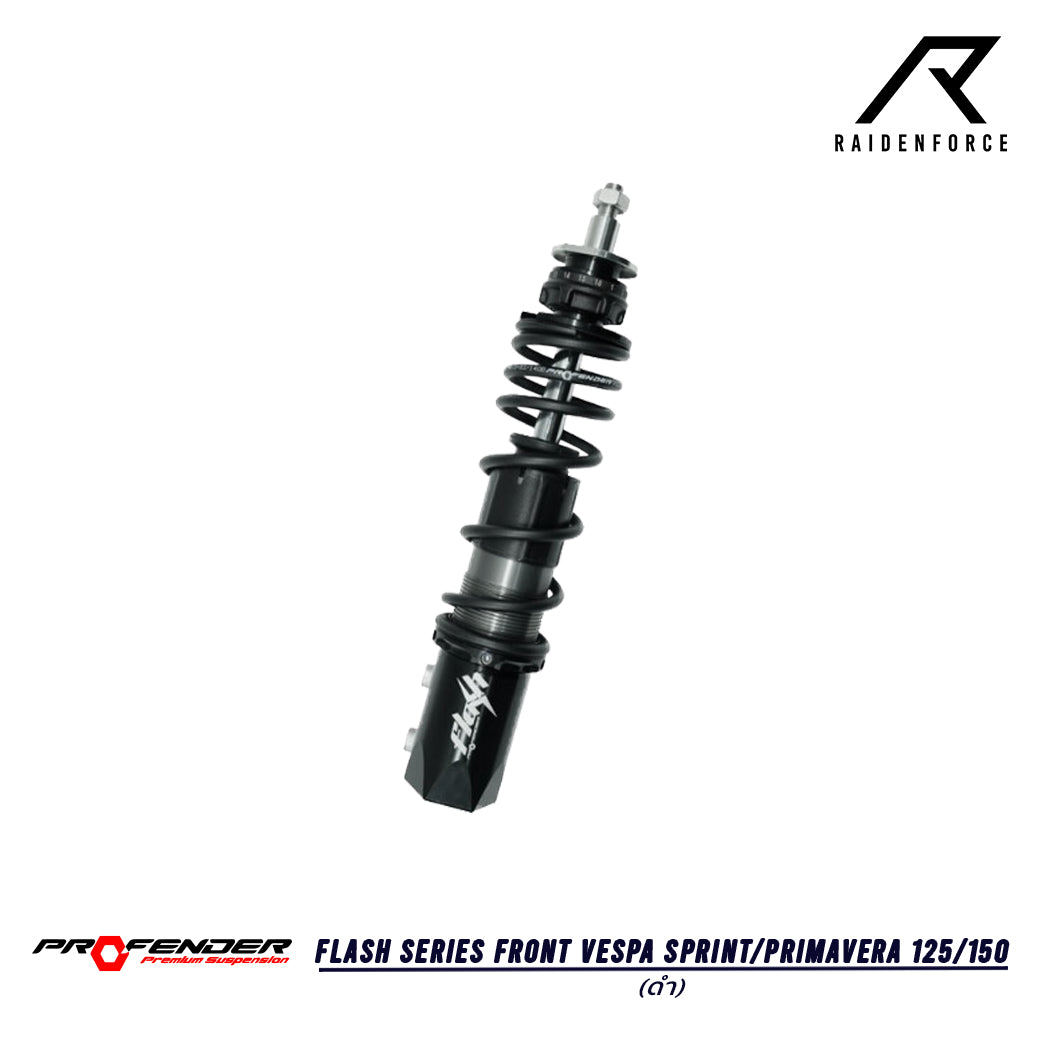Shock PROFENDER FLASH Series Vespa Sprint/Primavera 125/150 Front black