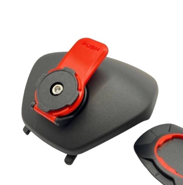 Motorcycle phone holder with handlebar cover Mototec Quicklock-Xmax300
