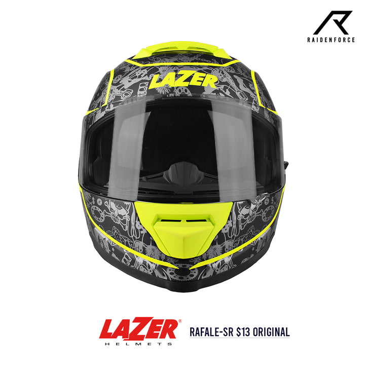 หมวกกันน็อค LAZER Helmet RAFALE  $13 Original ดำเทา