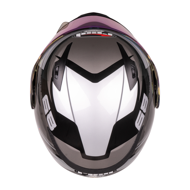 หมวกกันน็อค REAL Helmet STORM Cyclone  เทา ดำ