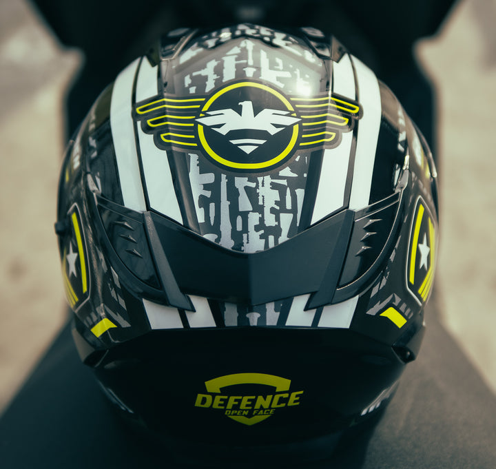 Raiden Defense Open face M4 Green Camo Helmet