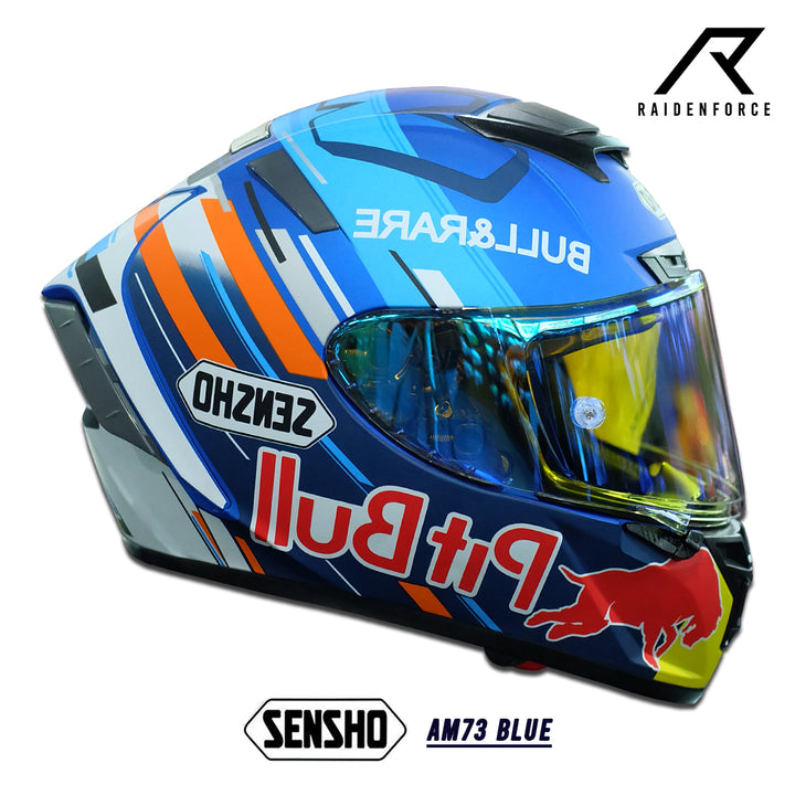 SENSHO HELMET AM73 Blue Helmet 