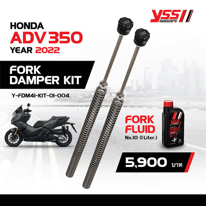 YSS Fork Damper Kit STD Honda ADV350'22 shock upgrade kit