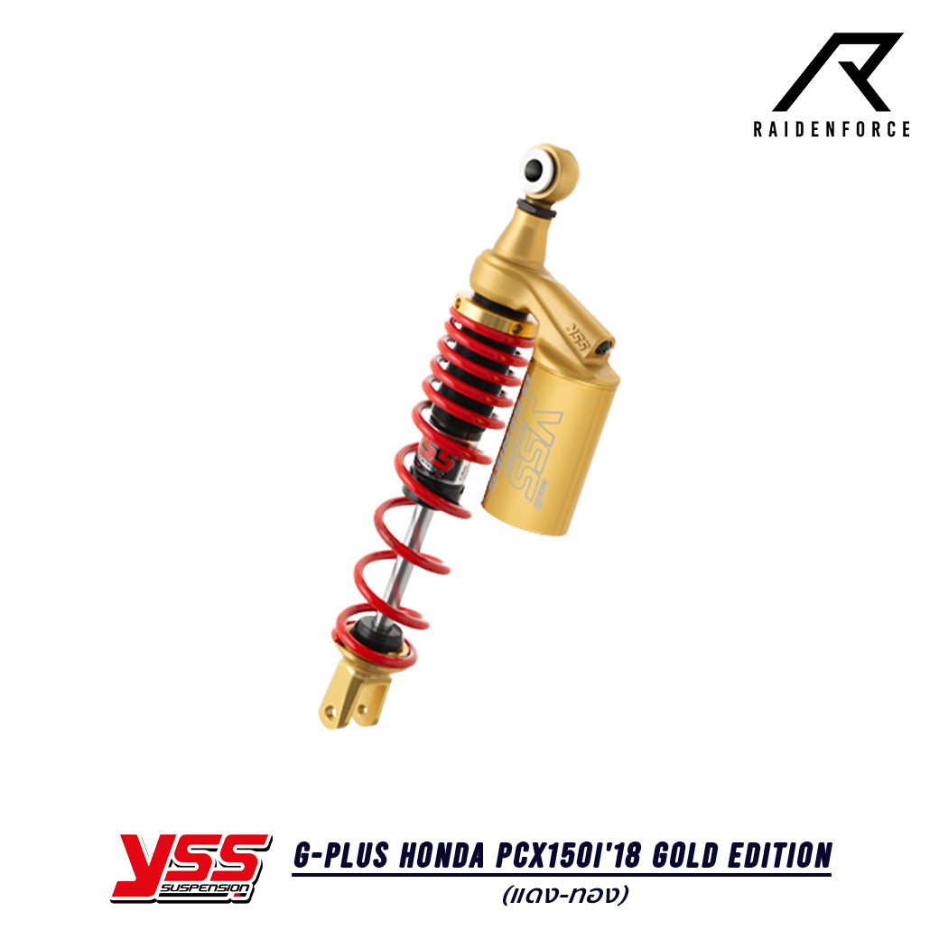 โช้ค YSS G-Plus Honda PCX150i'18 Gold Edition สี แดง/ทอง