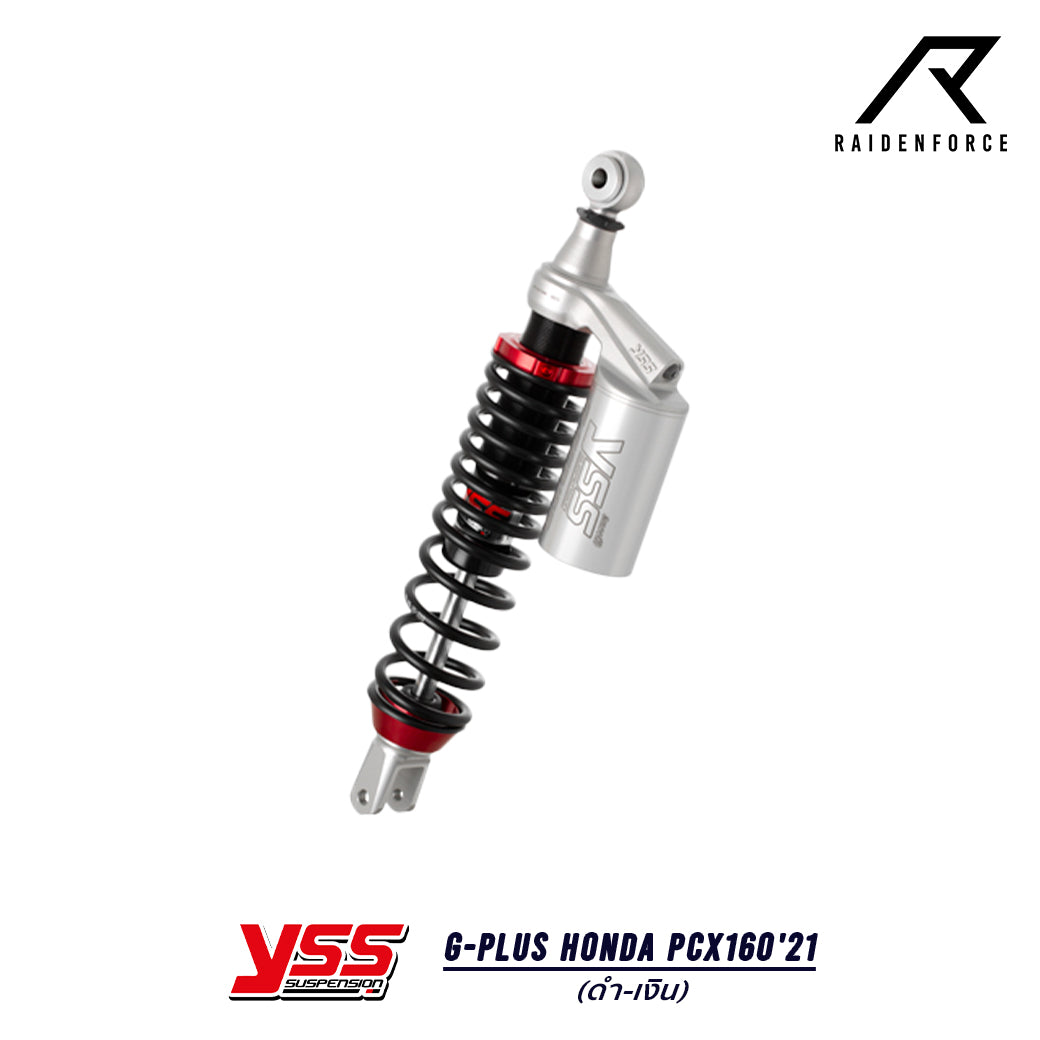 โช้ค YSS G-Plus Honda PCX160'21  สี ดำ/เงิน