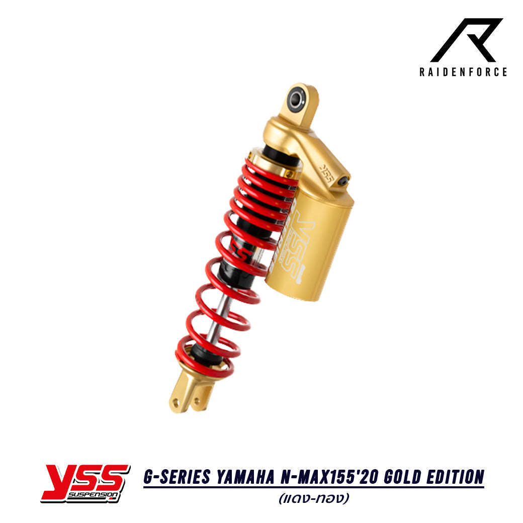 Shock YSS G-Series Yamaha N-max155'20 Gold Edition color red/gold