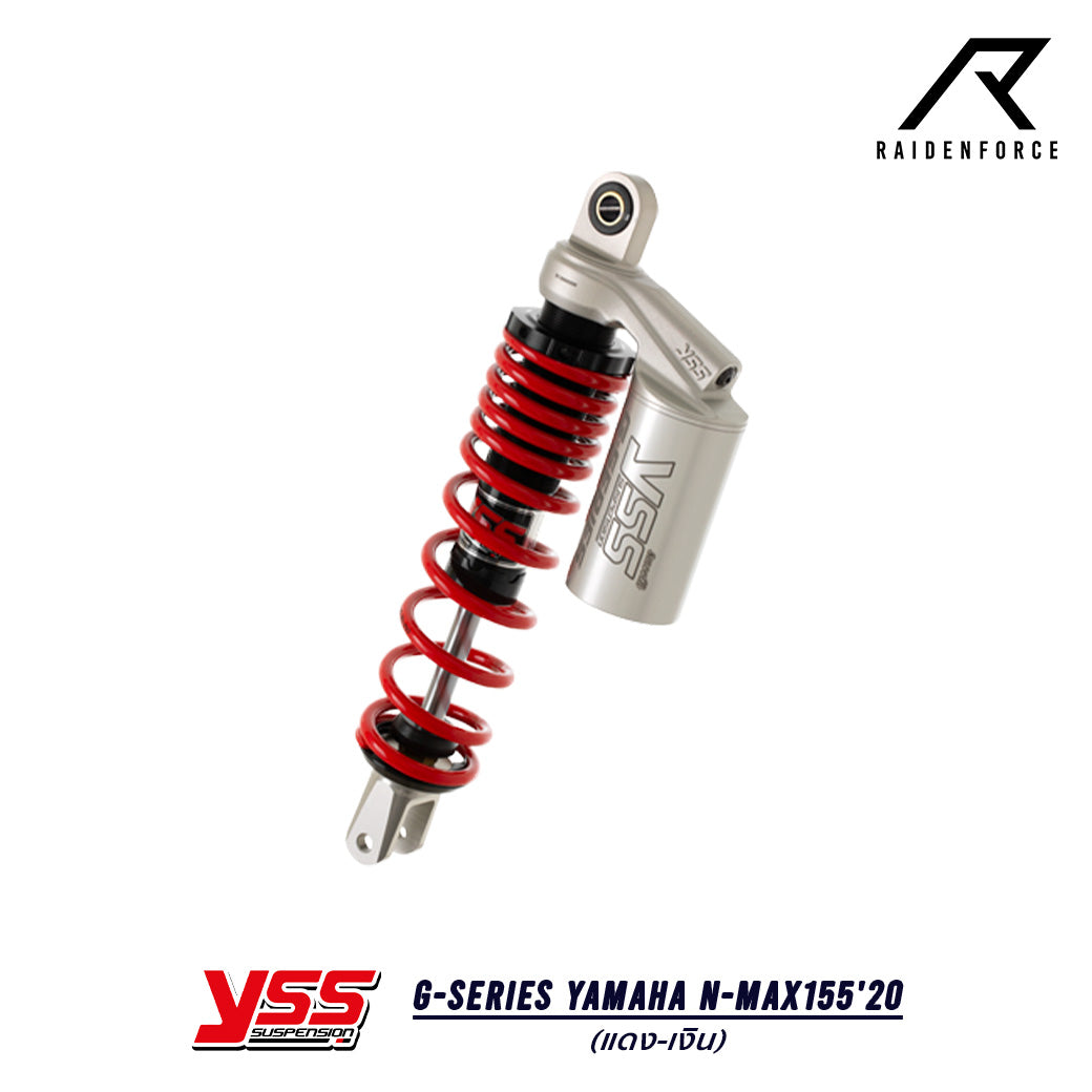 Shock YSS G-Series Yamaha N-max155'20 color red/silver