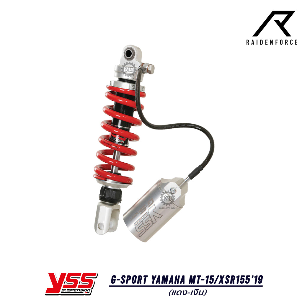 Shock YSS G-Sport Yamaha MT-15/XSR155'19 color red/silver