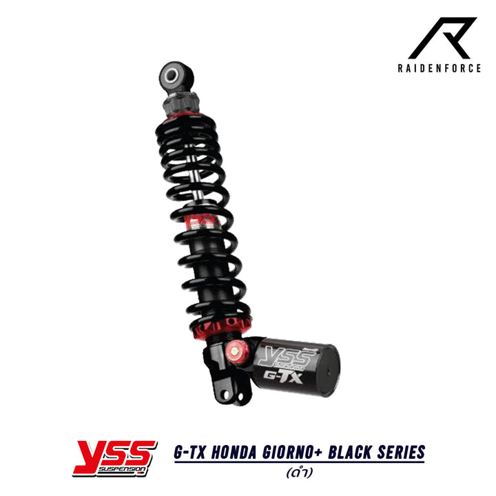Shock YSS G-TX Honda Giorno+ Black series, color black/black