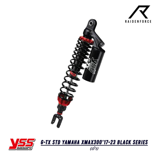โช้ค YSS G-TX Yamaha Xmax300'17-23 Black series สีดำ