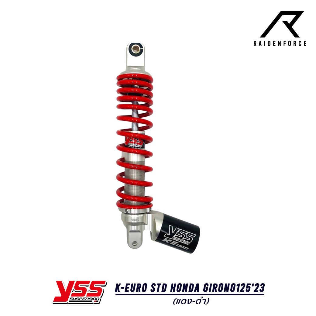 Shock YSS K-Euro Honda Giorno125'23 color red/black