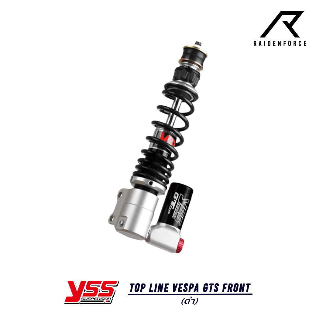Shock YSS Top line Vespa GTS Front color black/black