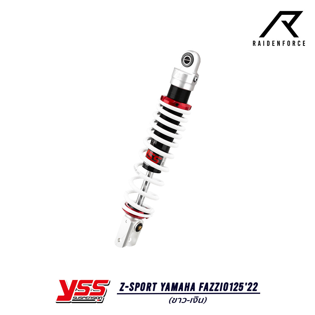 Shock YSS Z-Sport Yamaha Fazzio125'22 color white/silver