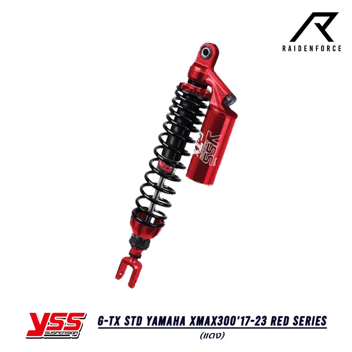 โช้ค YSS G-TX Yamaha Xmax300'17-23 Red  series สีแดง