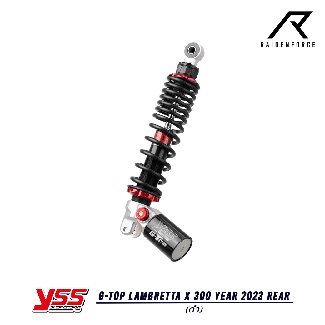 Shock YSS G-Top Lambretta X 300 year 2023 Rear color black/black
