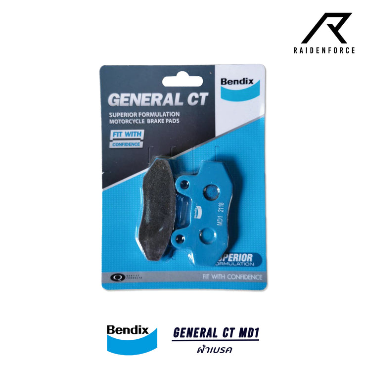 ผ้าเบรค BENDIX GENERAL CT MD1