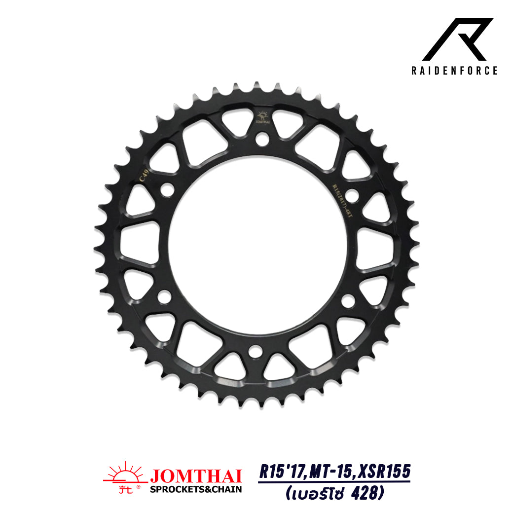 Rear sprocket JOMTHAI R15'2017/MT-15/XSR155 (428)