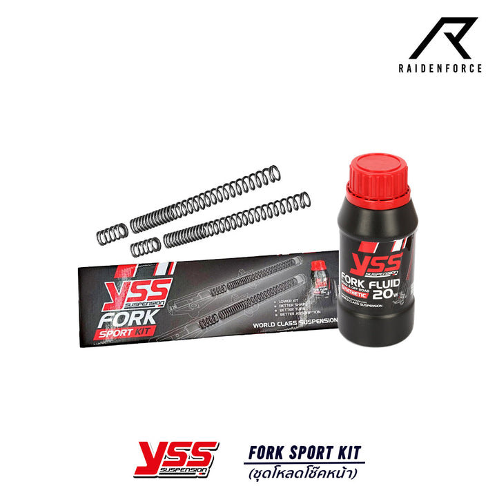 Front shock loading set YSS Fork Sport Kit Honda Click160'22/Vario160'22