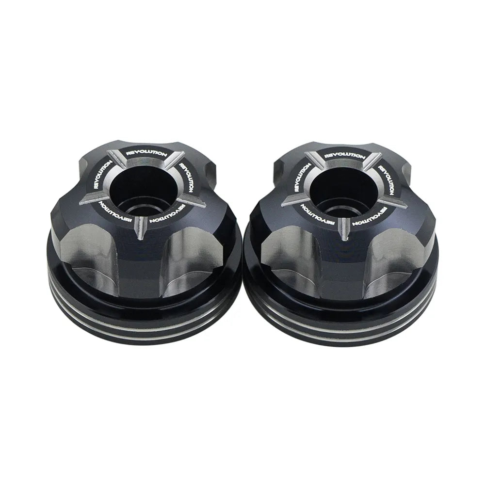 GTR two-tone handlebar end nut FORZA/XMAX size 31x20MM