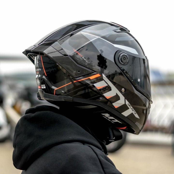 MT Thunder4 SV Goblin Gloss Grey Helmet